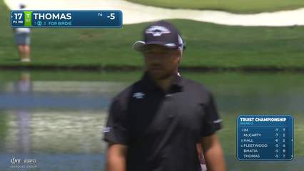 Justin Thomas | Round 2 | 17th hole | Shot 3 | 2026 Truist Championship