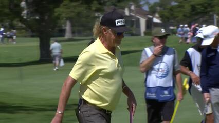 Miguel Angel Jiménez | Round 3 | 6th hole | Shot 4 | 2025 Hoag Classic