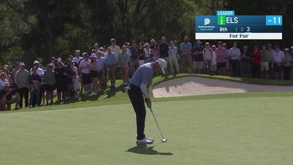 Ernie Els | Round 3 | 8th hole | Shot 3 | 2025 Dominion