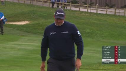 Sepp Straka | Round 3 | 15th hole | Shot 3 | 2025 AT&T Pebble Beach