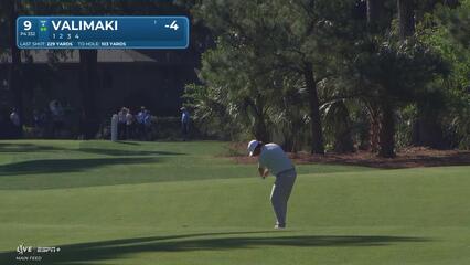 Sami Valimaki | Round 1 | 9th hole | Shot 2 | 2025 RBC Heritage