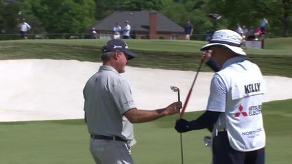 Jerry Kelly | Round 3 | 10th hole | Shot 3 | 2025 Mitsubishi