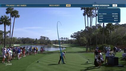 Rico Hoey | Round 3 | 7th hole | Shot 1 | 2025 THE PLAYERS