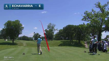 Nico Echavarria | Round 1 | 4th hole | Shot 1 | 2025 John Deere