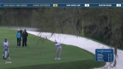 Christopher Gotterup | Round 2 | 14th hole | Shot 2 | 2026 THE PLAYERS