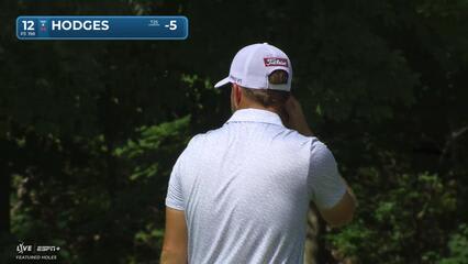 Lee Hodges | Round 2 | 12th hole | Shot 3 | 2025 John Deere