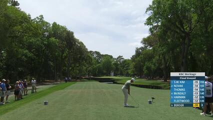 Daniel Berger | Round 4 | 4th hole | Shot 1 | 2025 RBC Heritage