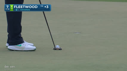 Tommy Fleetwood | Round 3 | 7th hole | Shot 3 | 2026 Arnold Palmer