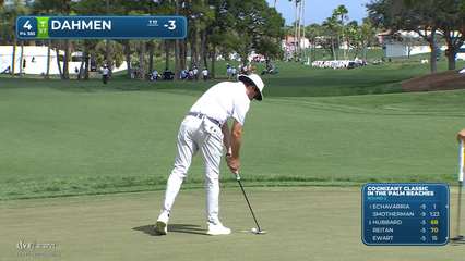 Joel Dahmen | Round 2 | 4th hole | Shot 4 | 2026 Cognizant Classic
