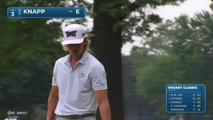 Jake Knapp | Round 1 | 3rd hole | Shot 4 | 2025 Rocket Classic
