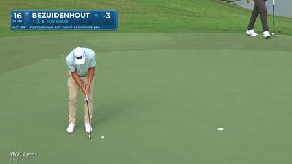 Christiaan Bezuidenhout | Round 1 | 16th hole | Shot 2 | 2025 Wyndham