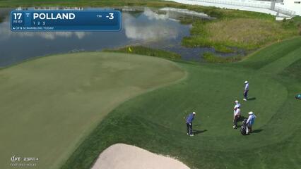 Ben Polland | Round 1 | 17th hole | Shot 2 | 2025 Cognizant Classic