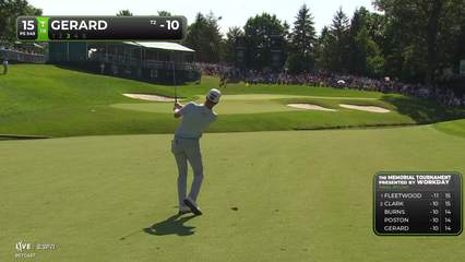 Ryan Gerard | Round 4 | 15th hole | Shot 3 | 2026 the Memorial