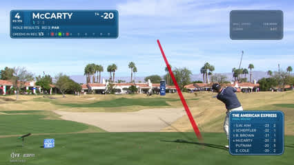 Matt McCarty | Round 4 | 4th hole | Shot 1 | 2026 The American Express