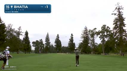 Akshay Bhatia | Round 1 | 15th hole | Shot 3 | 2025 Procore