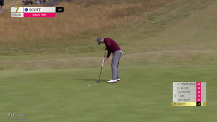 Adam Scott | Round 4 | 7th hole | Shot 4 | 2026 Genesis Scottish Open