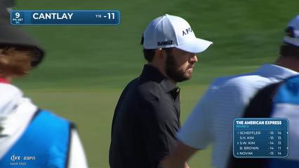 Patrick Cantlay | Round 2 | 9th hole | Shot 4 | 2026 The American Express