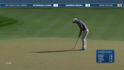 Nick Taylor | Round 1 | 1st hole | Shot 3 | 2026 THE PLAYERS