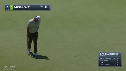 Rory McIlroy | Round 1 | 3rd hole | Shot 3 | 2026 BMW Championship