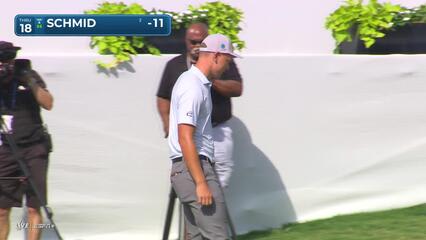 Matti Schmid | Round 4 | 18th hole | Shot 3 | 2025 Charles Schwab