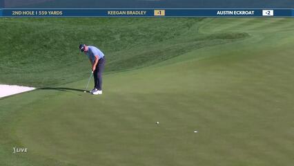 Keegan Bradley | Round 3 | 2nd hole | Shot 5 | 2025 THE PLAYERS