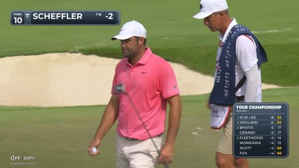 Scottie Scheffler | Round 1 | 10th hole | Shot 4 | 2026 TOUR Championship