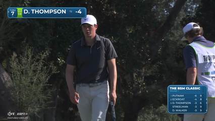 Davis Thompson | Round 1 | 16th hole | Shot 2 | 2025 The RSM Classic