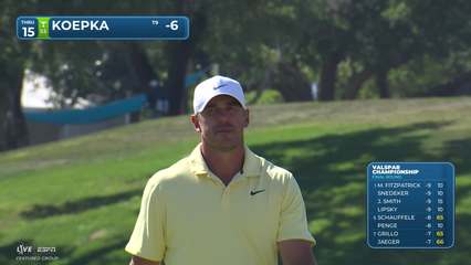 Brooks Koepka | Round 4 | 15th hole | Shot 3 | 2026 Valspar