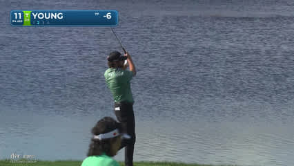 Cameron Young | Round 3 | 11th hole | Shot 2 | 2026 Arnold Palmer