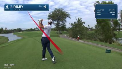 Davis Riley | Round 2 | 6th hole | Shot 1 | 2025 Mexico Open