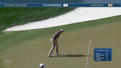 Adam Scott | Round 4 | 7th hole | Shot 5 | 2026 THE PLAYERS