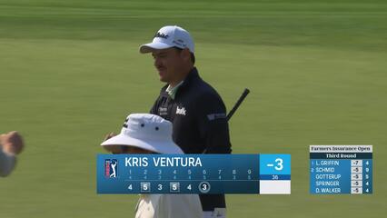 Kristoffer Ventura | Round 3 | 6th hole | Shot 3 | 2025 Farmers