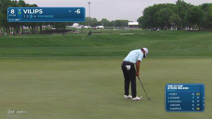 Karl Vilips | Round 1 | 8th hole | Shot 4 | 2025 THE CJ CUP