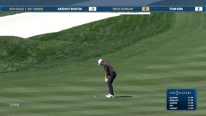Nick Dunlap | Round 1 | 4th hole | Shot 4 | 2025 THE PLAYERS