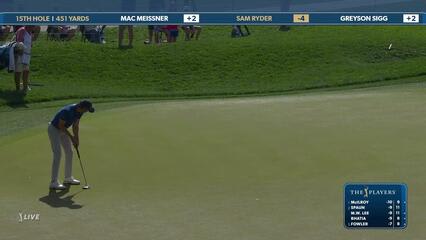 Sam Ryder | Round 2 | 15th hole | Shot 4 | 2025 THE PLAYERS