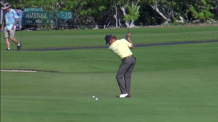 Miguel Angel Jiménez | Round 3 | 15th hole | Shot 2 | 2025 Mitsubishi