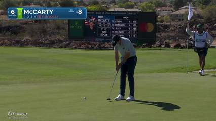 Matt McCarty | Round 2 | 6th hole | Shot 5 | 2025 Bank of Utah