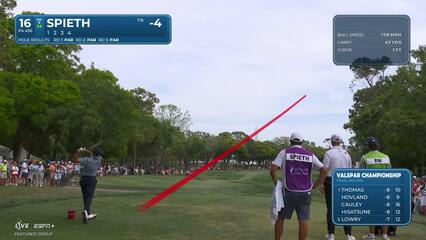 Jordan Spieth | Round 4 | 16th hole | Shot 1 | 2025 Valspar