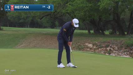 Kristoffer Reitan | Round 2 | 1st hole | Shot 4 | 2026 Valero