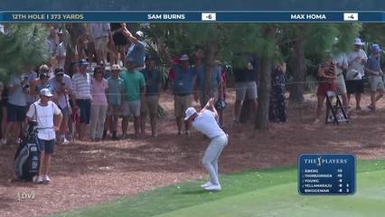 Sam Burns | Round 4 | 12th hole | Shot 2 | 2026 THE PLAYERS