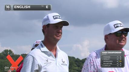 Harris English | Round 1 | 16th hole | Shot 1 | 2025 TOUR Championship