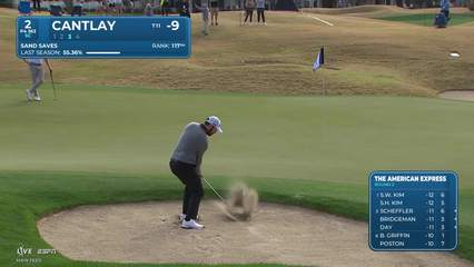 Patrick Cantlay | Round 2 | 2nd hole | Shot 3 | 2026 The American Express
