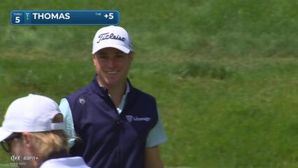 Justin Thomas | Round 3 | 5th hole | Shot 4 | 2025 the Memorial