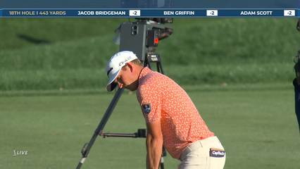 Jacob Bridgeman | Round 1 | 18th hole | Shot 2 | 2026 THE PLAYERS