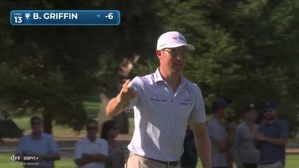 Ben Griffin | Round 1 | 13th hole | Shot 3 | 2025 Procore