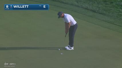 Danny Willett | Round 1 | 8th hole | Shot 3 | 2025 Valspar