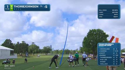 Michael Thorbjornsen | Round 2 | 1st hole | Shot 1 | 2026 Texas Children's