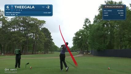 Sahith Theegala | Round 2 | 6th hole | Shot 1 | 2025 Houston Open