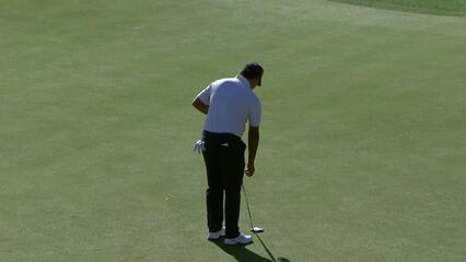 Si Woo Kim | Round 4 | 4th hole | Shot 3 | 2025 The American Express