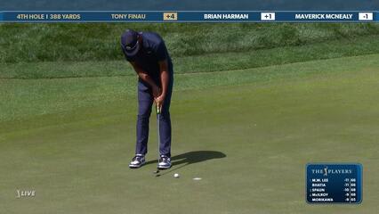 Tony Finau | Round 2 | 4th hole | Shot 3 | 2025 THE PLAYERS